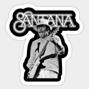 Santana rock Sticker